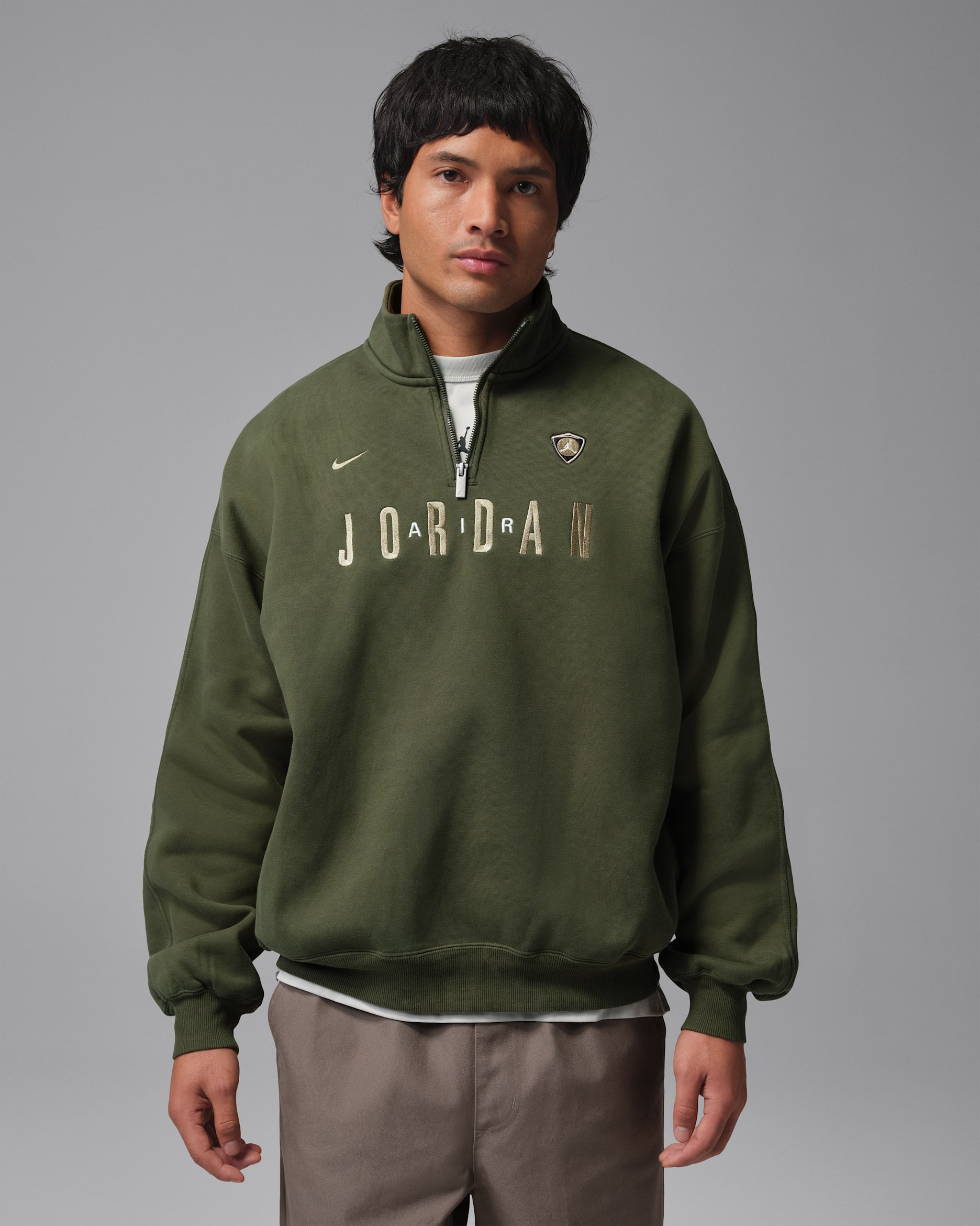 NIKE AIR JORDANジャージ Jordan Flight Men's Graphic Fleece 1/4-Zip. Nike IL